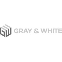 Gray and White Law Logo
