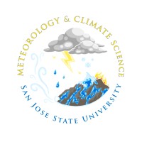 Department of Meteorology and Climate Science at SJSU Logo
