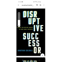 Disruptive Successor - Book and Podcast Logo