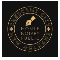 Crescent City New Orleans Mobile Notary Logo
