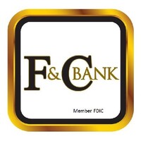 F & C Bank, Member FDIC Logo