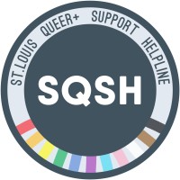 St. Louis Queer+ Support Helpline Logo