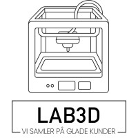 LAB3D.dk Logo