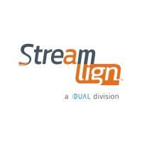 Streamlign, a DUAL company Logo