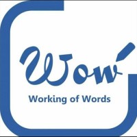 Working of words WOW Logo