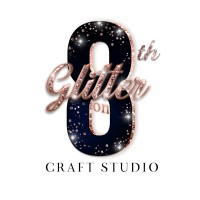 Glitter on 8th Logo