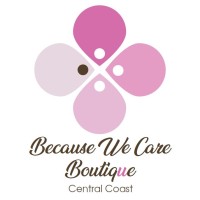 Because We Care Boutique Central Coast Logo