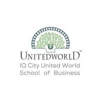 IQ City United World School of Business- Kolkata Logo
