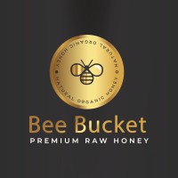 Bee Bucket Premium Raw Honey Logo
