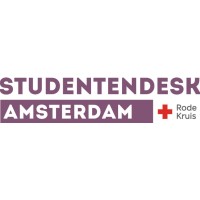 Studentendesk van het Rode Kruis Amsterdam Logo