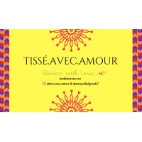 Tissé Avec Amour - Woven with Love... Logo