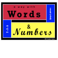 A Way With Words & Numbers Logo