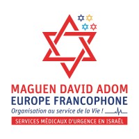 Maguen David Adom Europe francophone Logo
