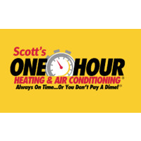 Scotts One Hour Air Conditioning & Heating Logo