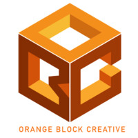 Orange Block Creative Logo