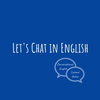 Lets Chat in English Logo
