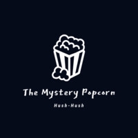 The Mystery Popcorn Logo