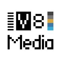 V8 Media Logo
