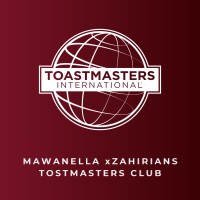 Mawanella xZahirians Toastmasters Club Logo