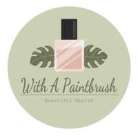 With A Paintbrush Logo