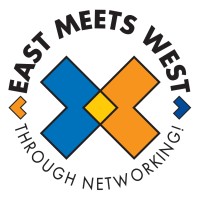 East Meets West Through Networking Logo