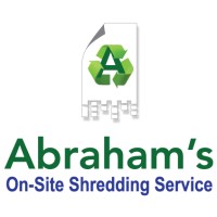 Abrahams On-Site Shredding Service Logo