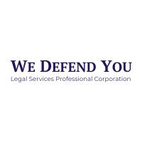 We Defend You Legal Services Professional Corporation Logo