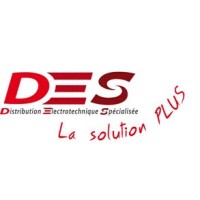 D.E.S Distribution Electrotechnique Spécialisée Logo