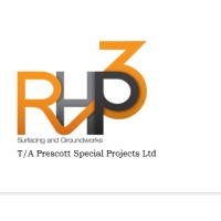 RHP3 Surfacing & Groundwork Contractors North West Logo
