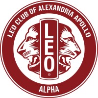 Alpha LEO Club of Alexandria Apollo Logo