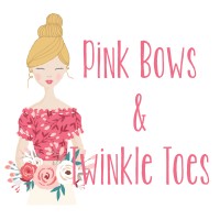 Pink Bows & Twinkle Toes Logo