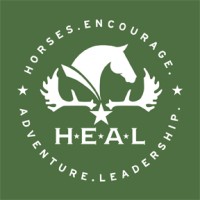 H.E.A.L. (Horses, Encourage, Adventure, Leadership) Logo