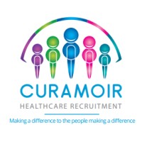 Curamoir Healthcare Recruitment Logo