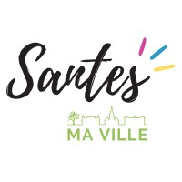 Ville de Santes Logo