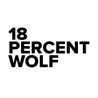 18 PERCENT WOLF Logo