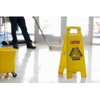 Lionels Janitorial Service Logo
