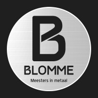 Blomme metaalconstructie Logo