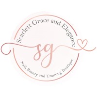 Scarlett Grace and Elegance - Nail, Beauty, Training and Online Boutique. Logo