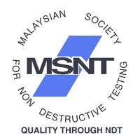 Malaysian Society for Non-Destructive Testing (MSNT) Logo