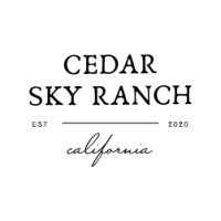Cedar Sky Ranch Logo