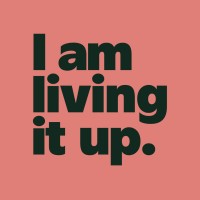 I AM LIVING IT UP Logo