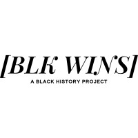 BLK WINS: A Black History Project Logo