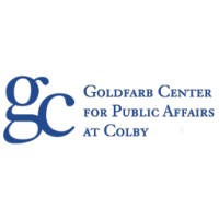 The Goldfarb Center for Public Affairs at Colby Logo