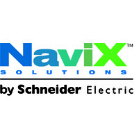 NaviX Solutions, by Schneider Electric Logo