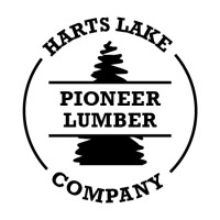 Harts Lake Pioneer Lumber Company Logo