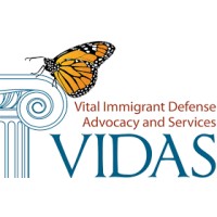 Vital Immigrant Defense Advocacy and Services (VIDAS) Logo