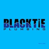 Black Tie Plumbing Logo