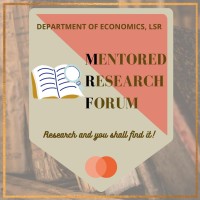 Mentored Research Forum, Department of Economics LSR Logo