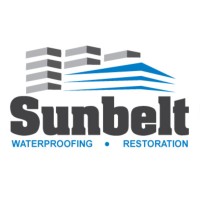Sunbelt Waterproofing & Restoration, LLC. Logo