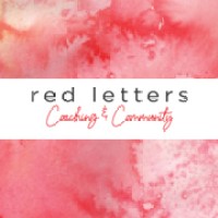 Red Letters Coaching & Community Logo